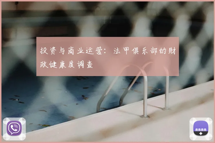 投资与商业运营：法甲俱乐部的财政健康度调查